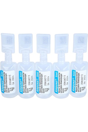 Ampuwa 1 x 5ml Steriles-Wasser Ampuwa 1 x 5ml Steriles-Wasser